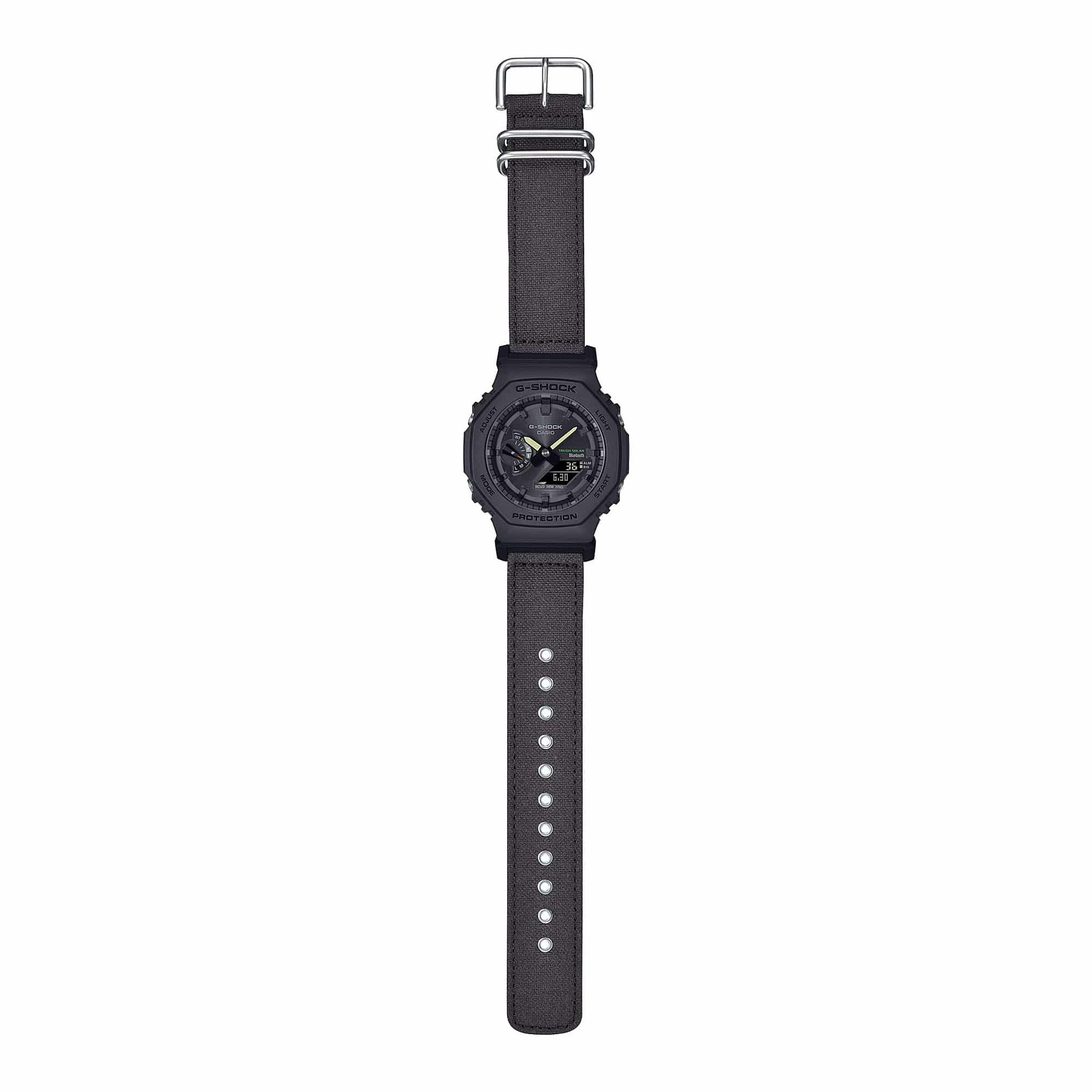 G-Shock Pulsera de Goma para Caballero Doble Hora – GA-B2100CT-1A5