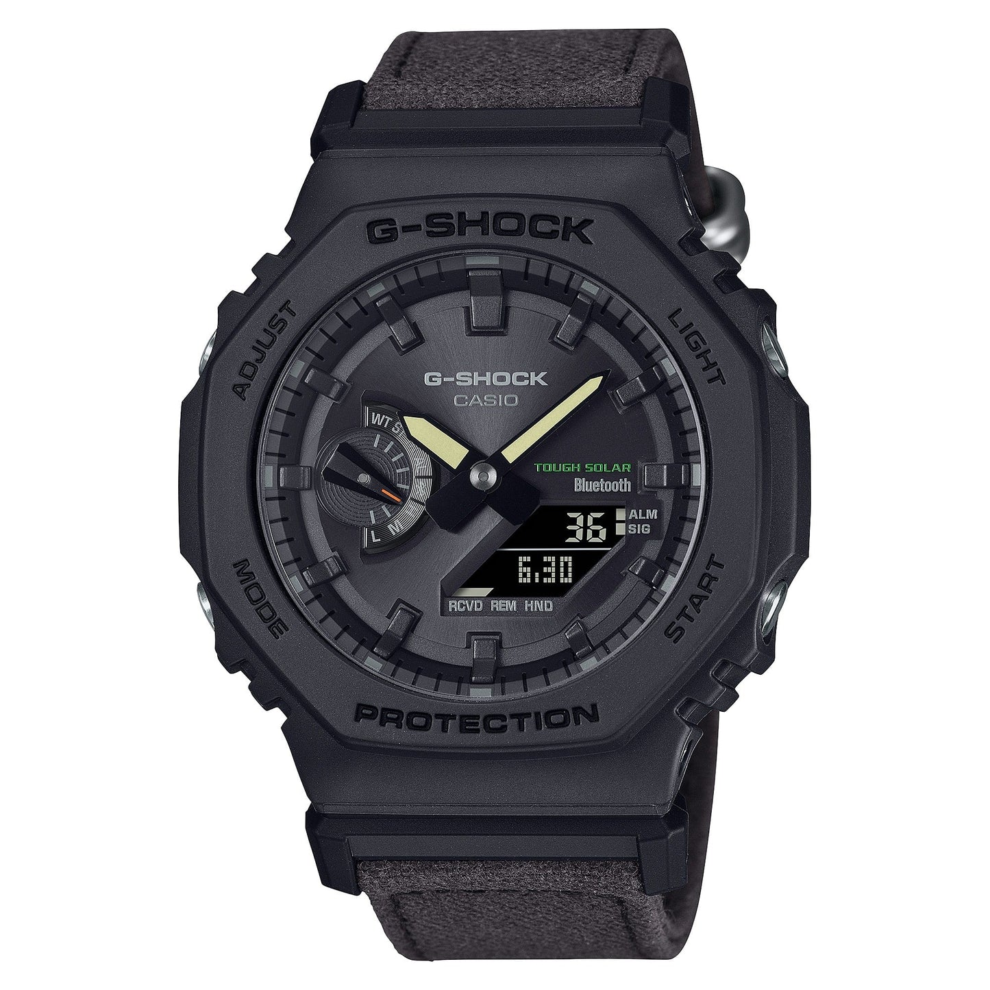 G-Shock Pulsera de Goma para Caballero Doble Hora – GA-B2100CT-1A5