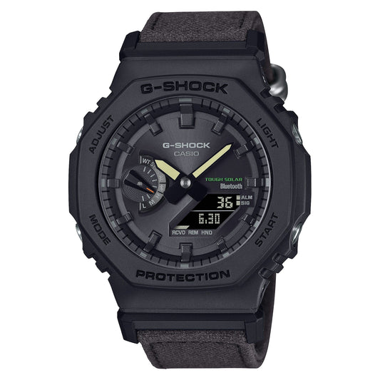 G-Shock Pulsera de Goma para Caballero Doble Hora – GA-B2100CT-1A5