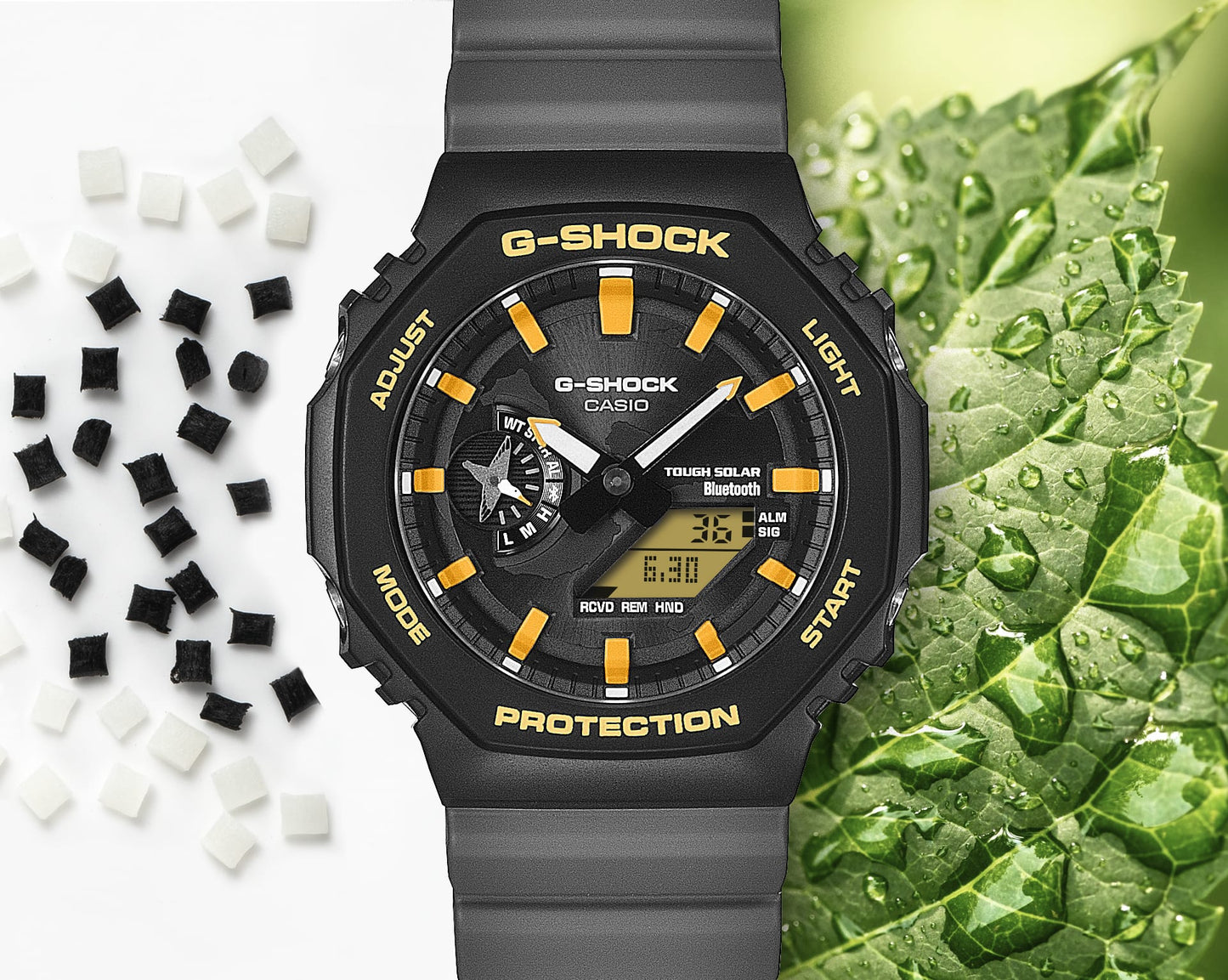 G-Shock x Charles Darwin Foundation de hombre pulsera de resina Bluetooth – GA-B2100DF-1A