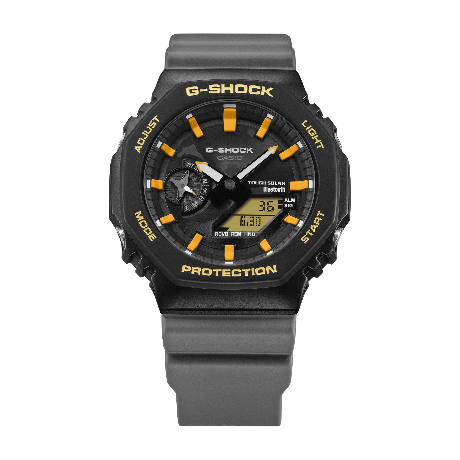 GA-B2100DF-1A Reloj G-Shock x Charles Darwin Foundation de hombre pulsera de resina Bluetooth