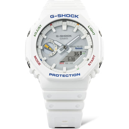 G-Shock Pulsera de Goma para Caballero Doble Hora – GA-B2100FC-7A