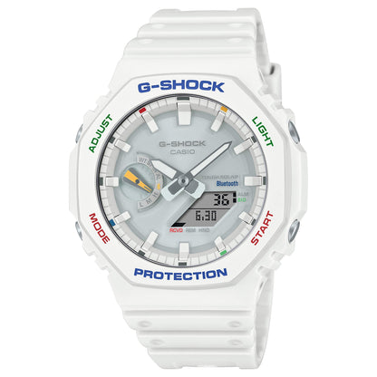 G-Shock Pulsera de Goma para Caballero Doble Hora – GA-B2100FC-7A
