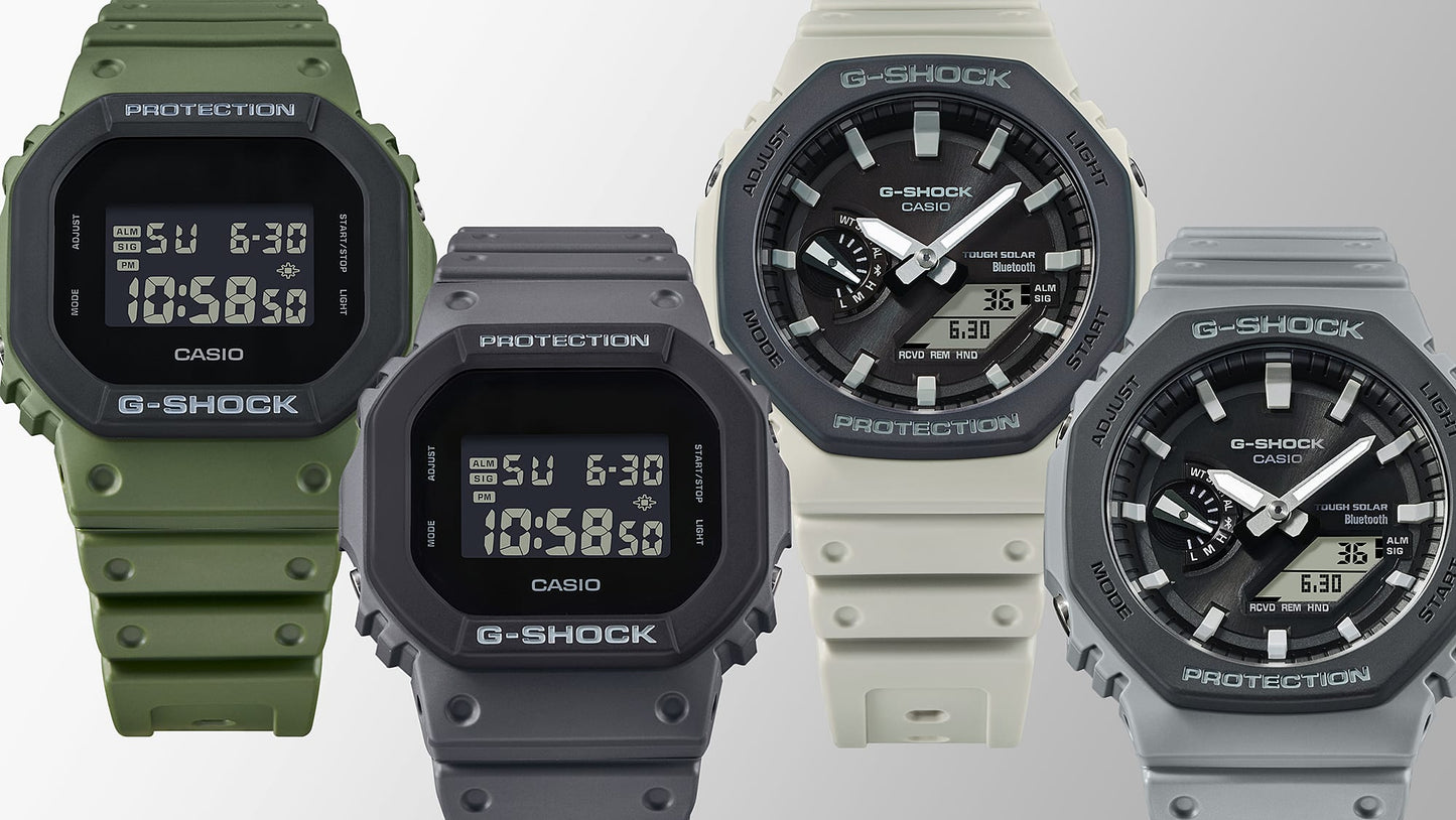 G-Shock para caballero pulsera de caucho con bluetooth – GA-B2100LUU-5A