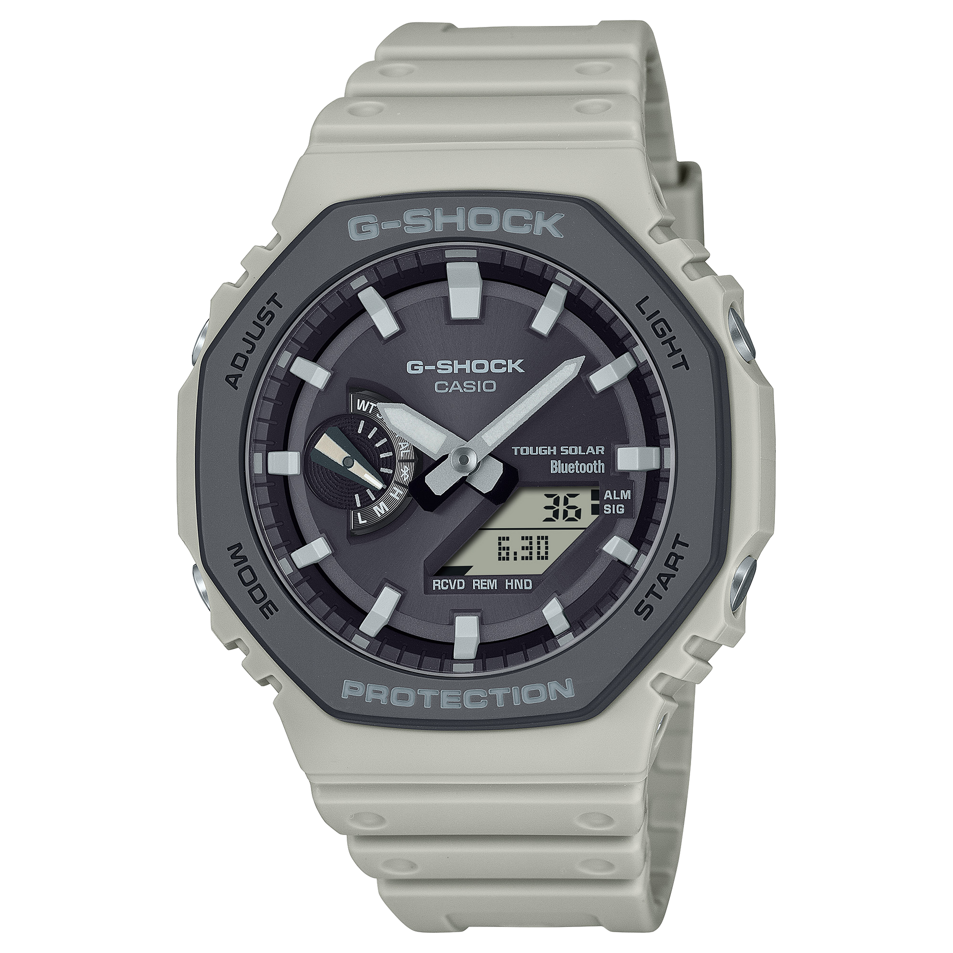 G-Shock para caballero pulsera de caucho con bluetooth – GA-B2100LUU-5A