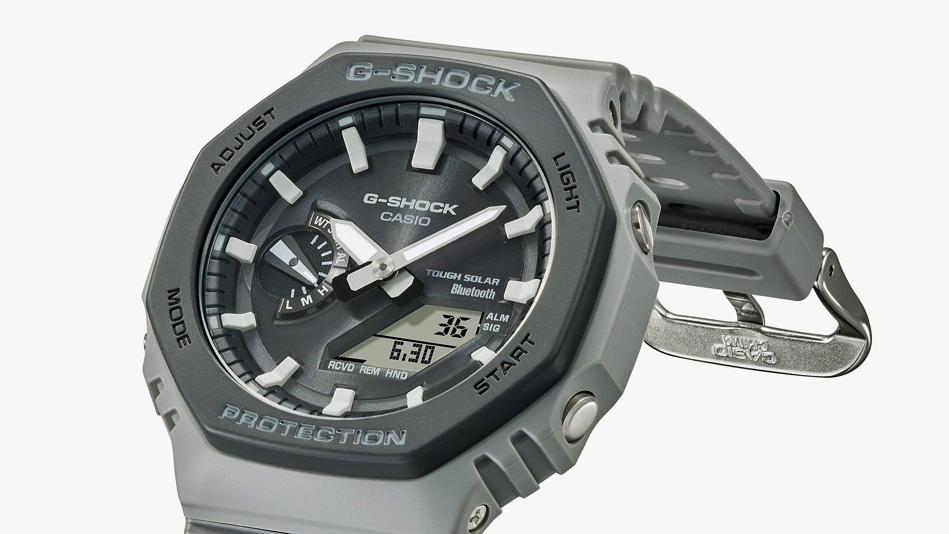 G-Shock para caballero pulsera de caucho con bluetooth – GA-B2100LUU-8A