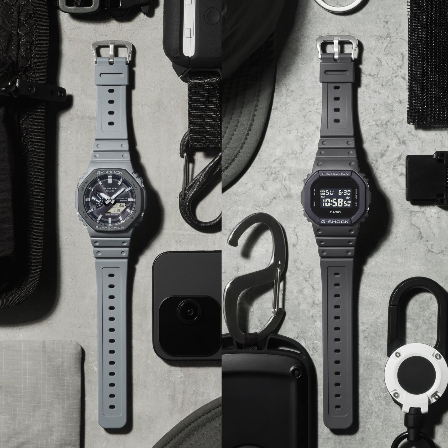 G-Shock para caballero pulsera de caucho con bluetooth – GA-B2100LUU-8A