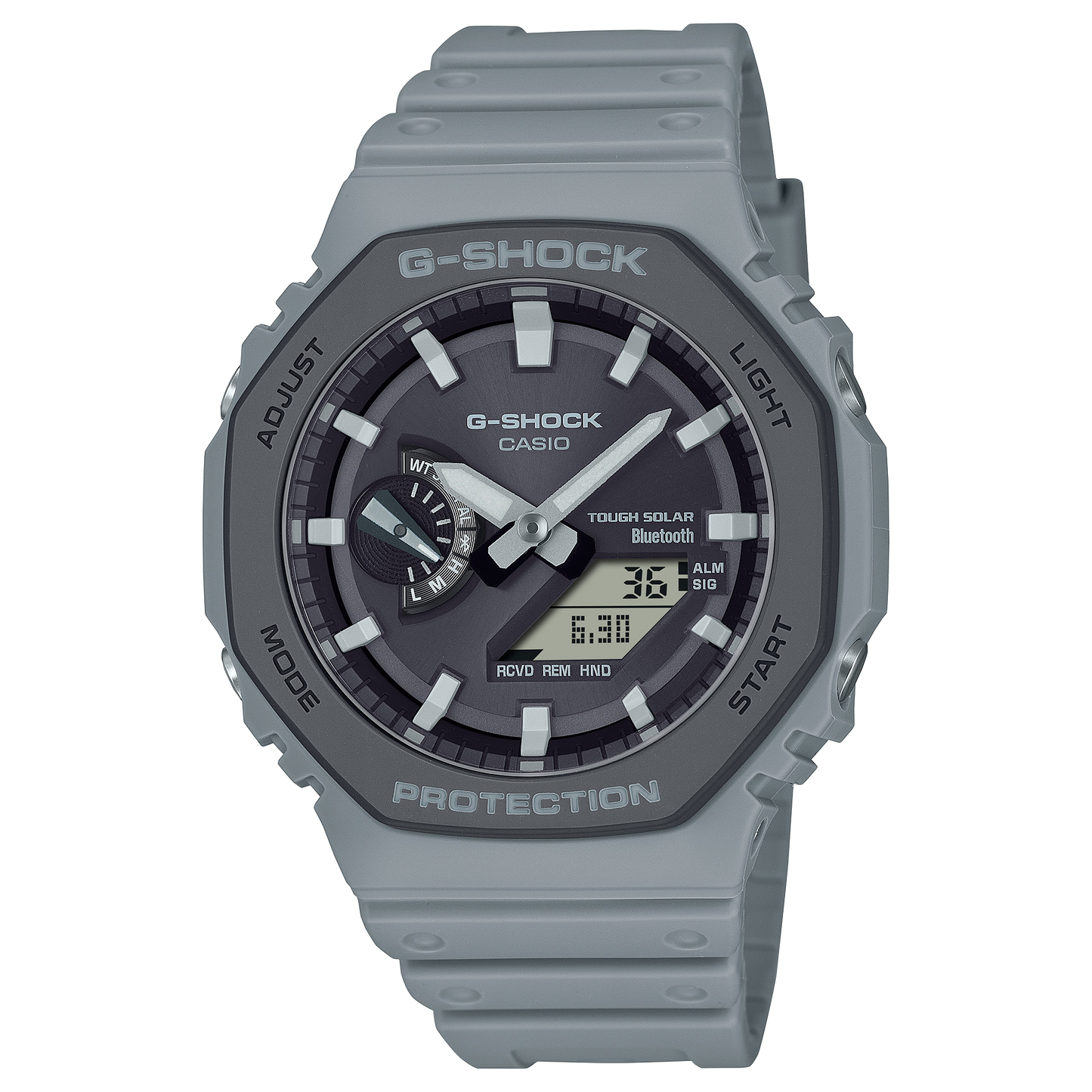 G-Shock para caballero pulsera de caucho con bluetooth – GA-B2100LUU-8A