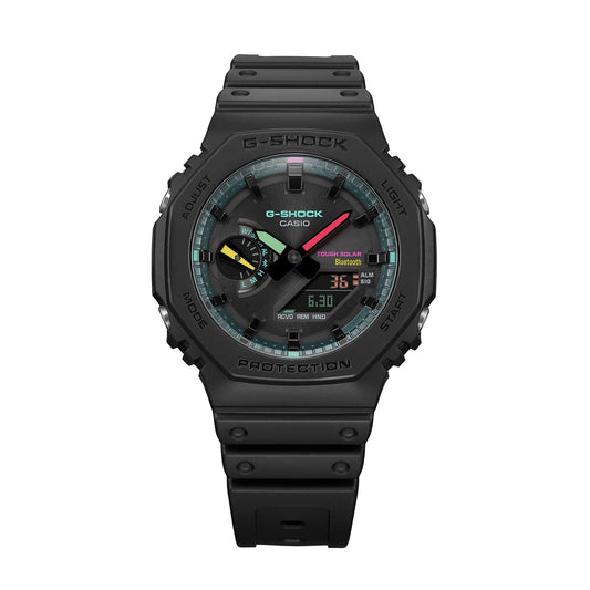 G-Shock Doble Hora para caballero correa de caucho – GA-B2100MF-1A