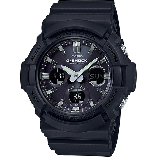 G-Shock de caballero pulsera de resina 42 mm – GAS-100B-1A2CF