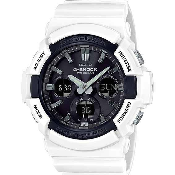 G-Shock de hombre correa de caucho 42 mm – GAS-100B-7ACF