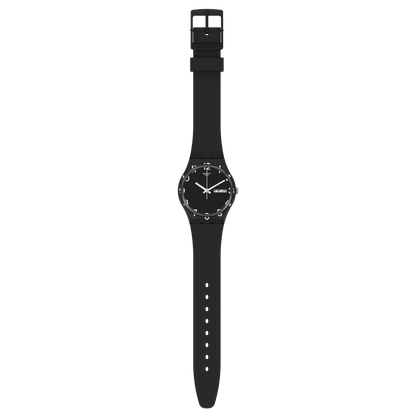 Swatch Over Black de hombre banda de resina 34 mm – GB757