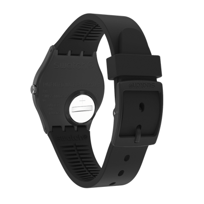 Swatch Over Black de hombre banda de resina 34 mm – GB757