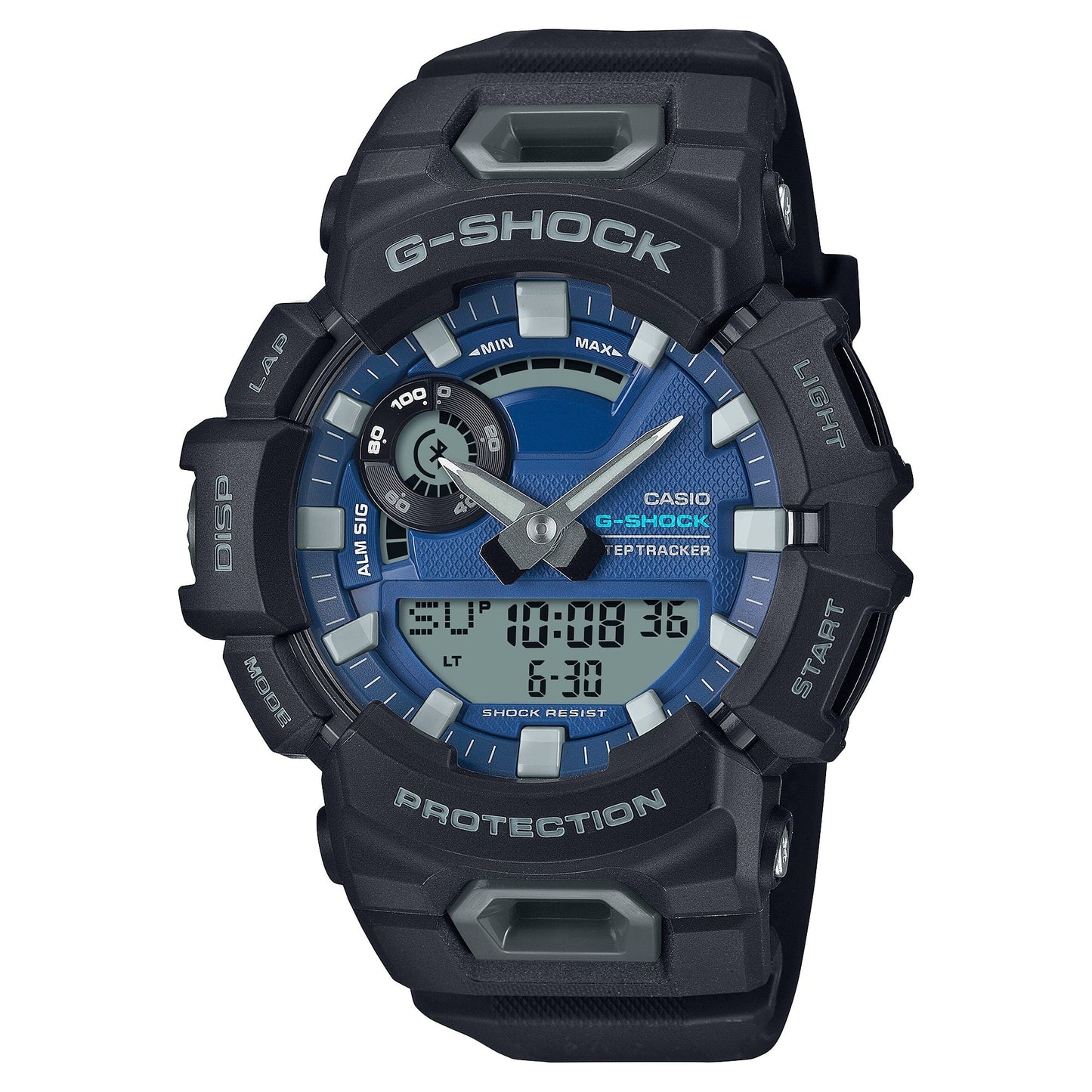 G-Shock Doble Hora para hombre pulsera de resina con bluetooth – GBA-900CB-1A