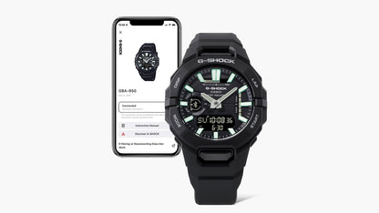 GBA-950-2A Reloj G-Shock de hombre banda de silicona bluetooth