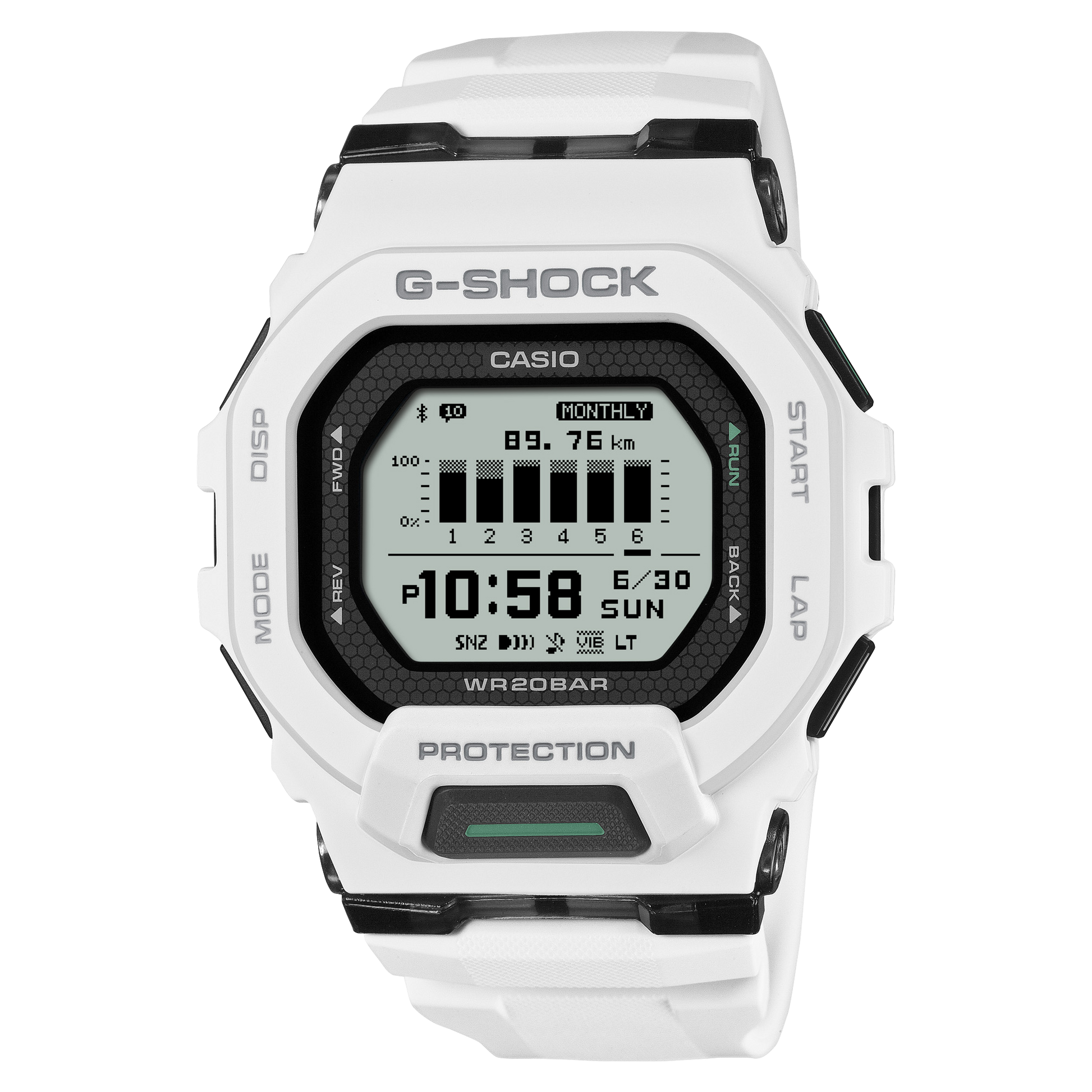 GBD-200-7 Reloj G-Shock de hombre pulsera de resina