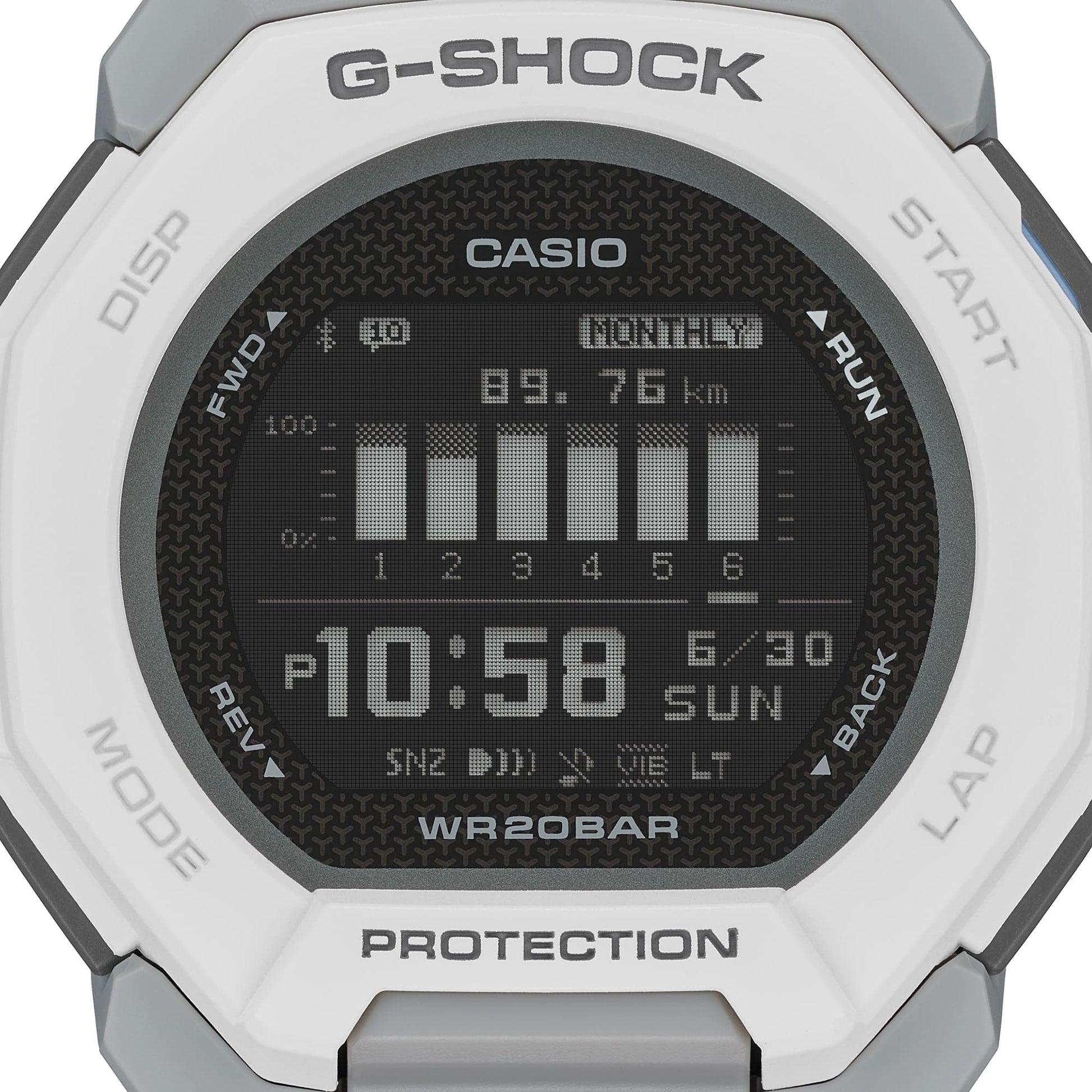 G-Shock para hombre pulsera de caucho con bluetooth – GBD-300-7