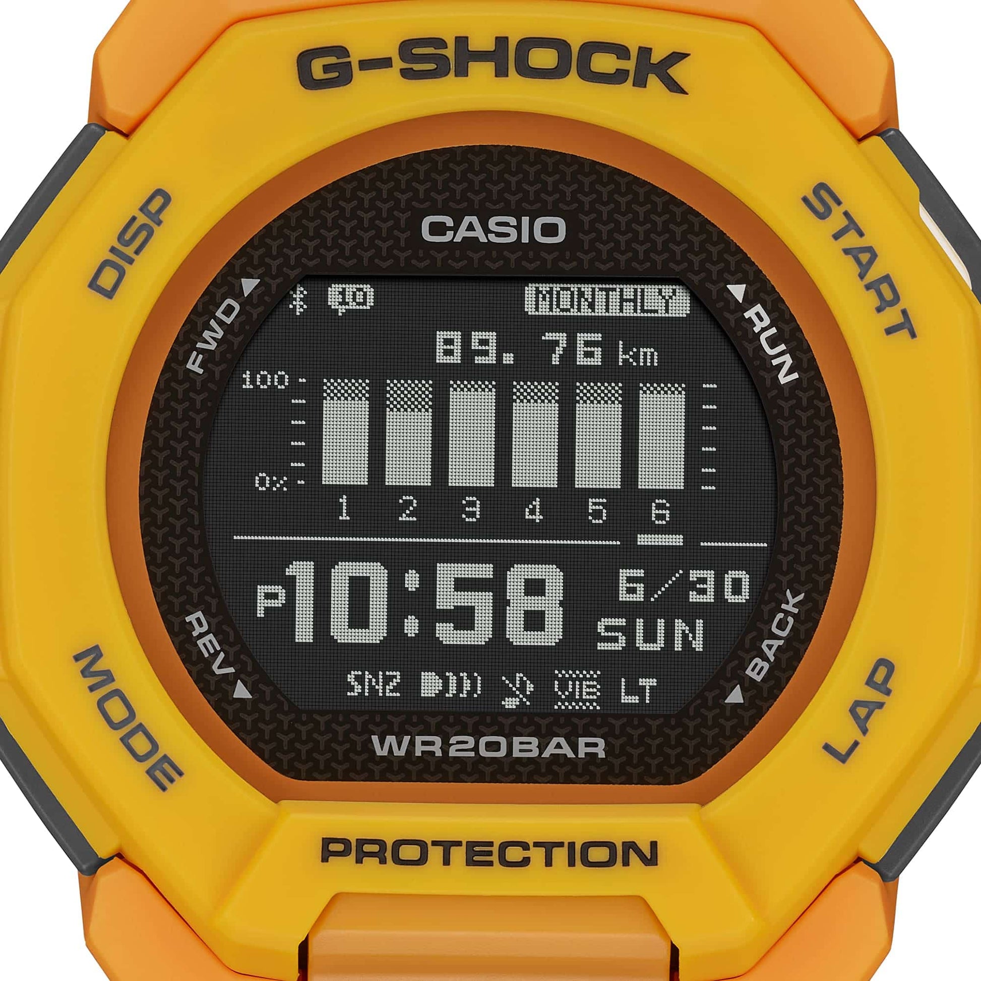 G-Shock para hombre pulsera de caucho con bluetooth – GBD-300-9