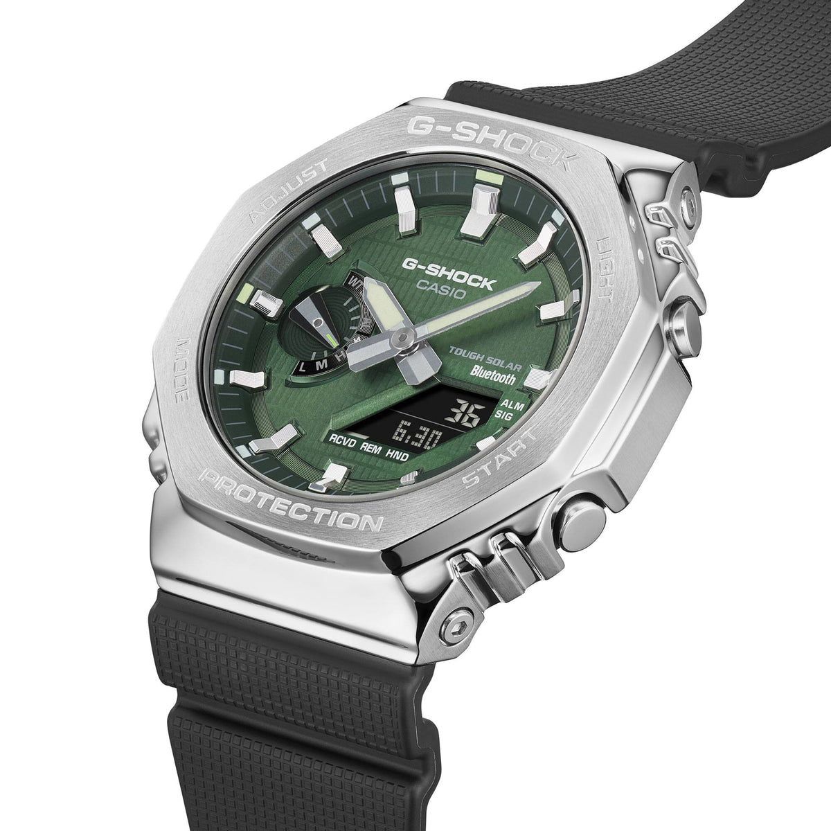 G-Shock de hombre banda de resina Bluetooth 50 mm – GBM-2100A-1A3