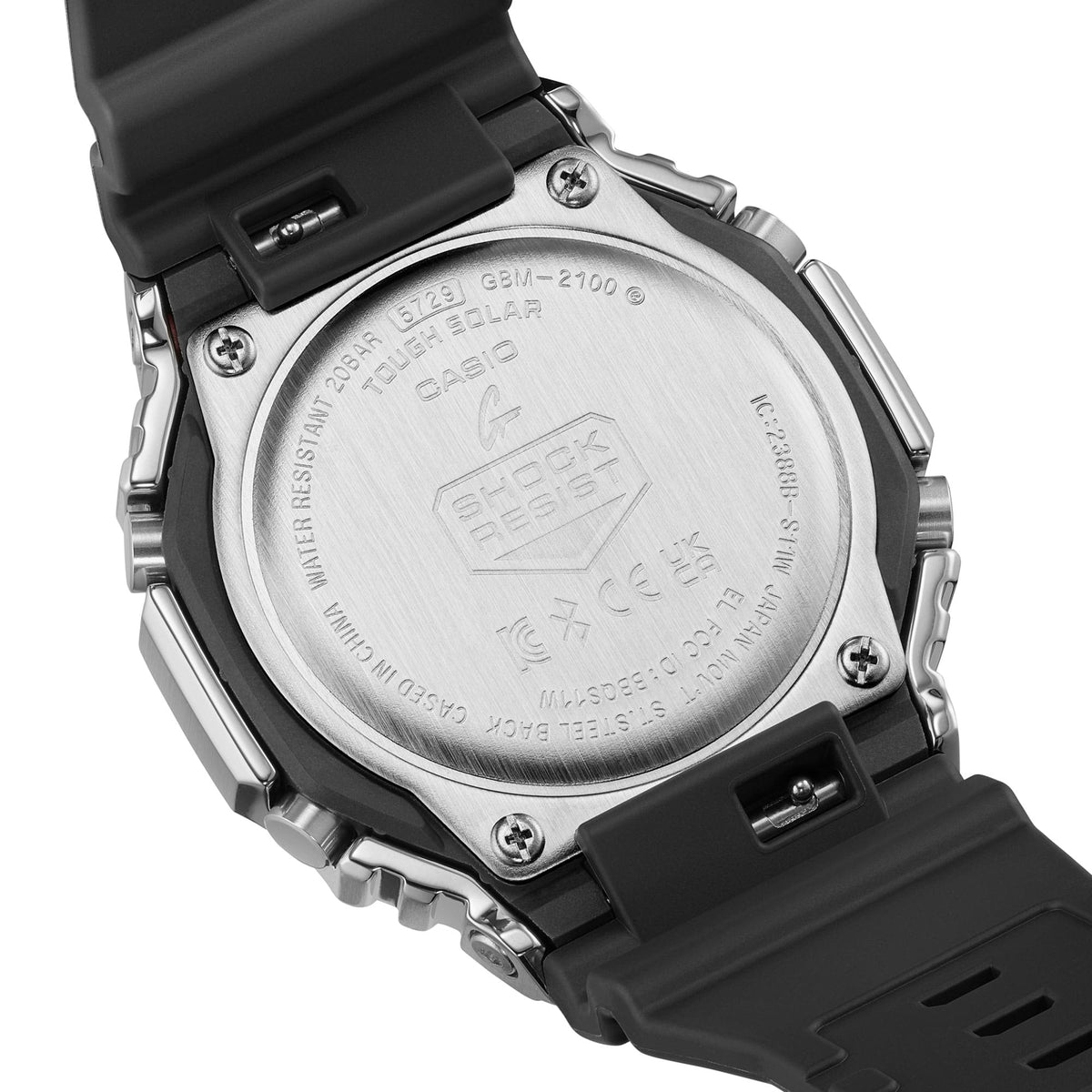 G-Shock de hombre banda de resina Bluetooth 50 mm – GBM-2100A-1A3