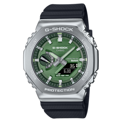 GBM-2100A-1A3 Reloj G-Shock de hombre banda de resina Bluetooth 50 mm