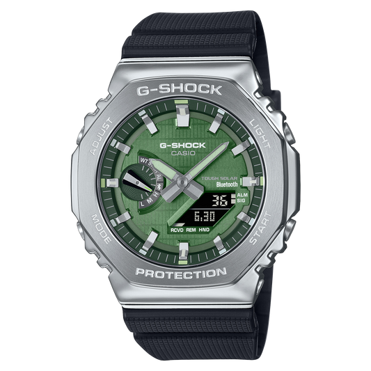 G-Shock de hombre banda de resina Bluetooth 50 mm – GBM-2100A-1A3