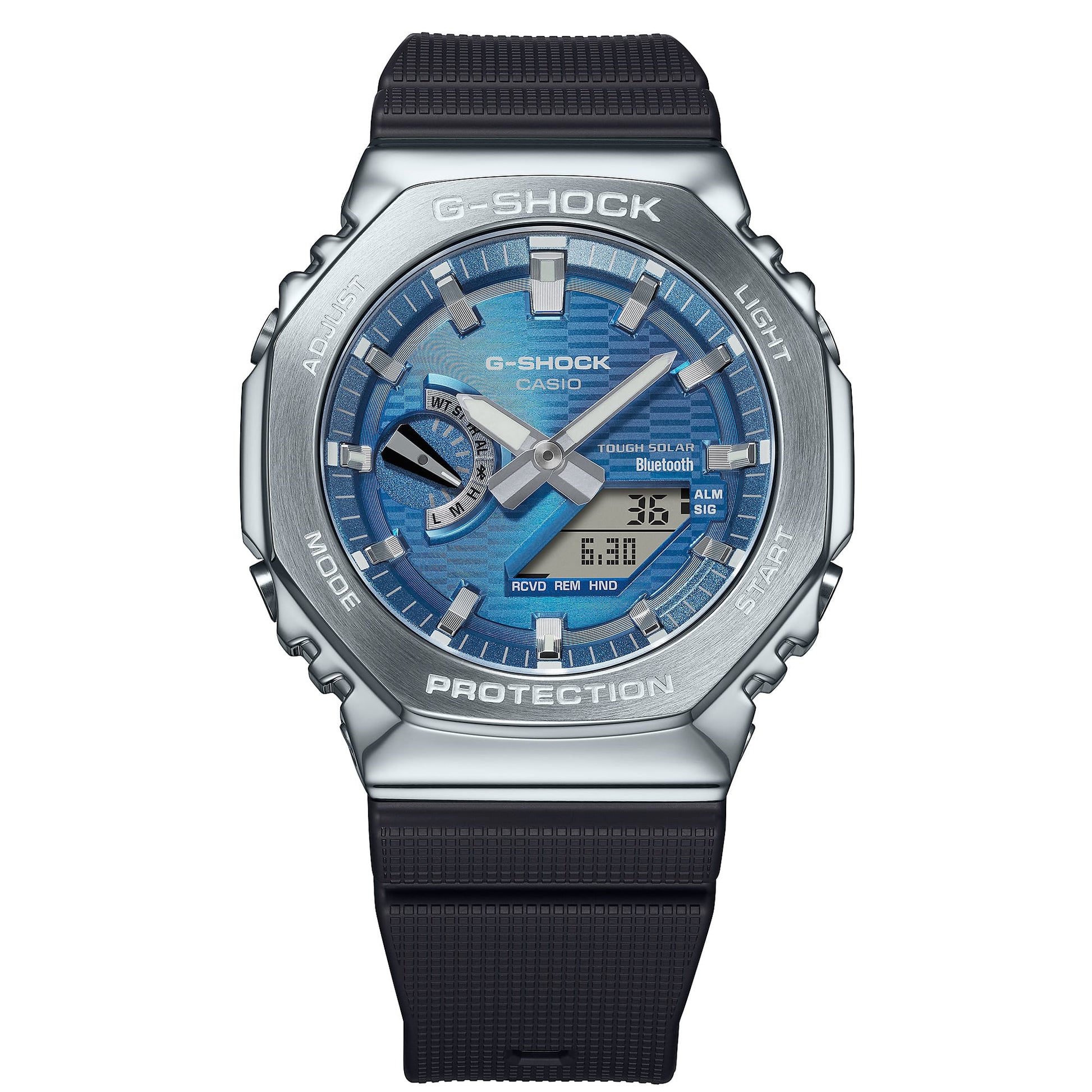 G-Shock de hombre correa de silicona – GBM-2100A-2B