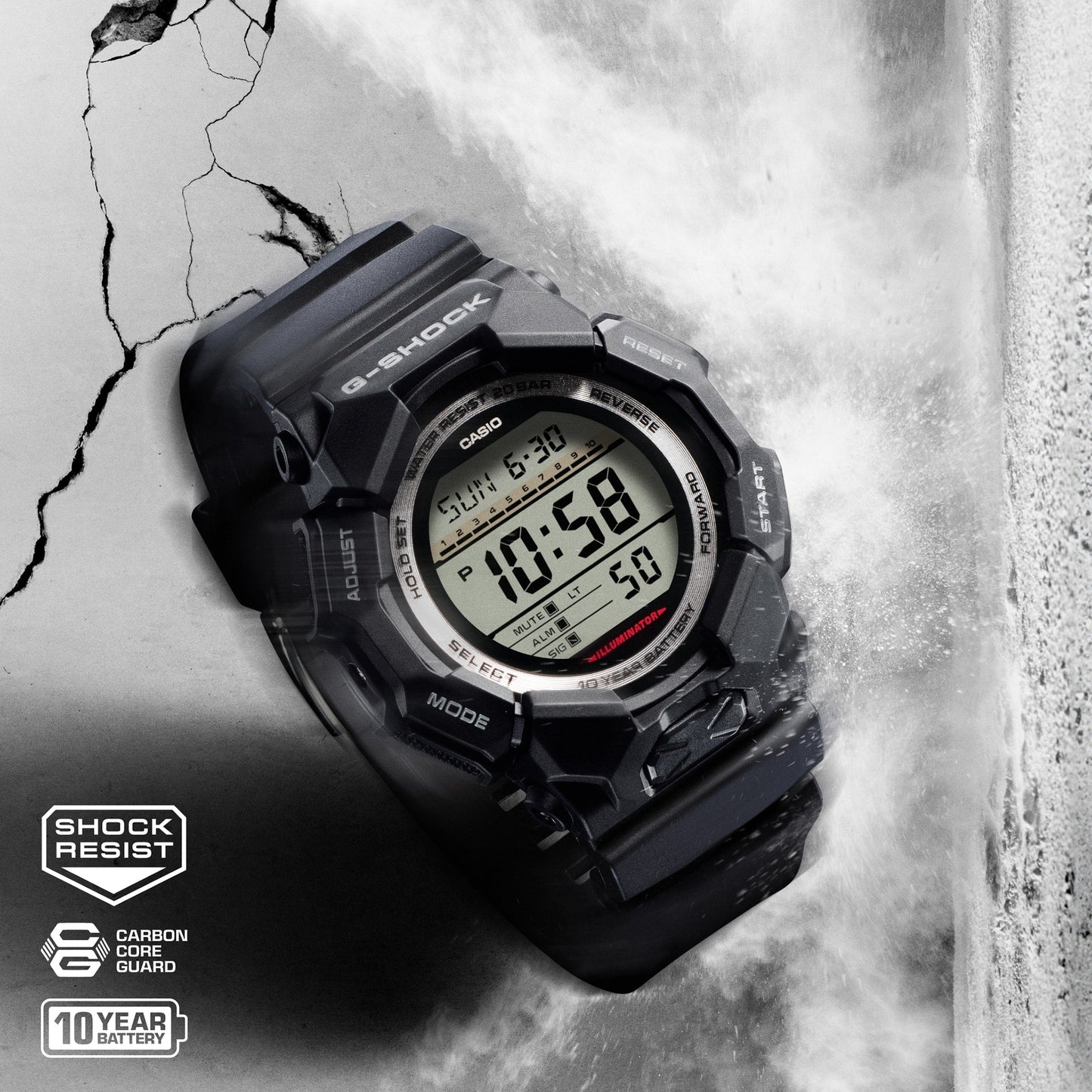 G-Shock para hombre pulsera de resina – GD-010-1