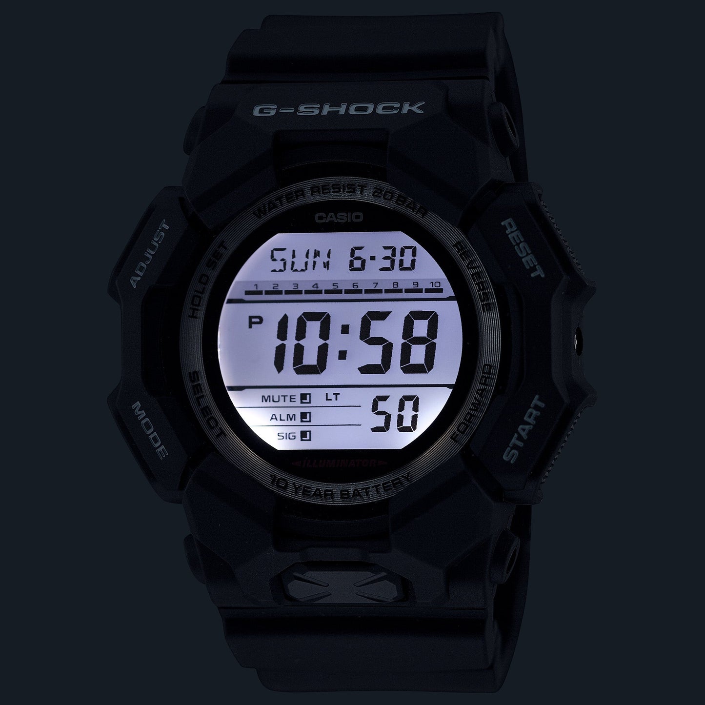 G-Shock para hombre pulsera de resina – GD-010-1