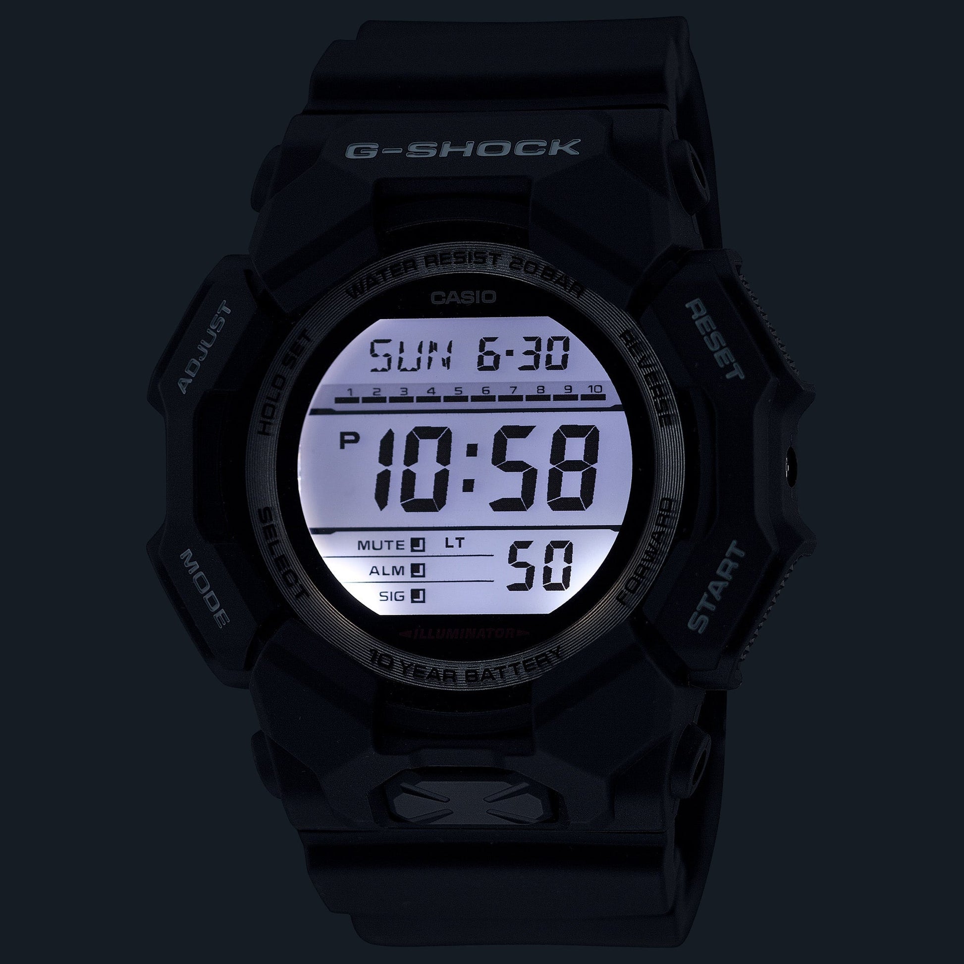 G-Shock para hombre pulsera de resina – GD-010-1