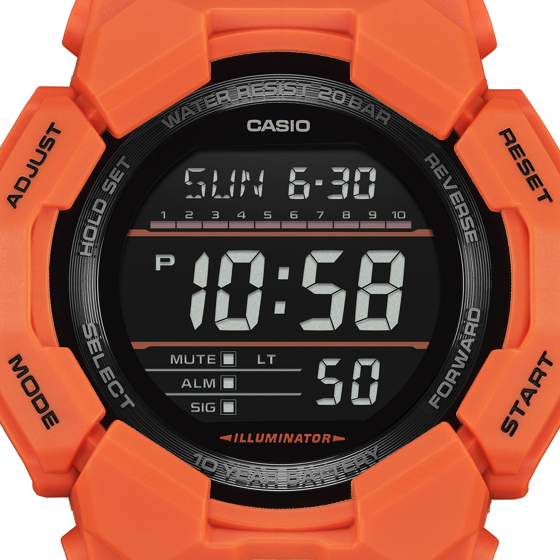 G-Shock de caballero pulsera de resina – GD-010-4