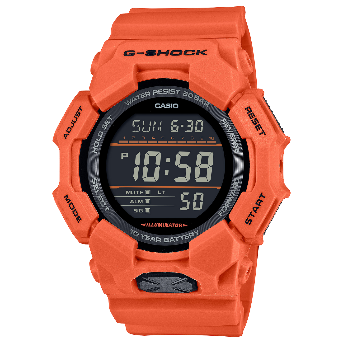 G-Shock de caballero pulsera de resina – GD-010-4
