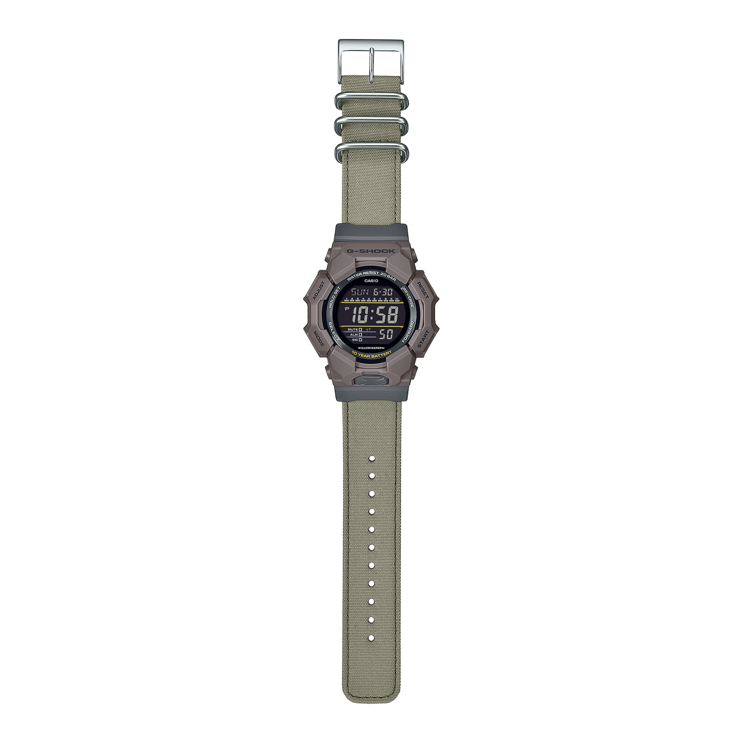 G-Shock de hombre pulsera de tela – GD-010CE-5