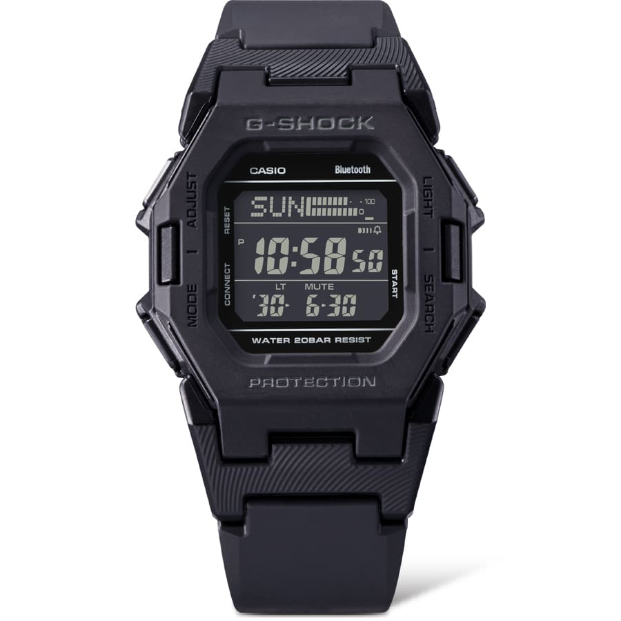 G-Shock Digital para caballero correa de caucho con bluetooth – GD-B500-1