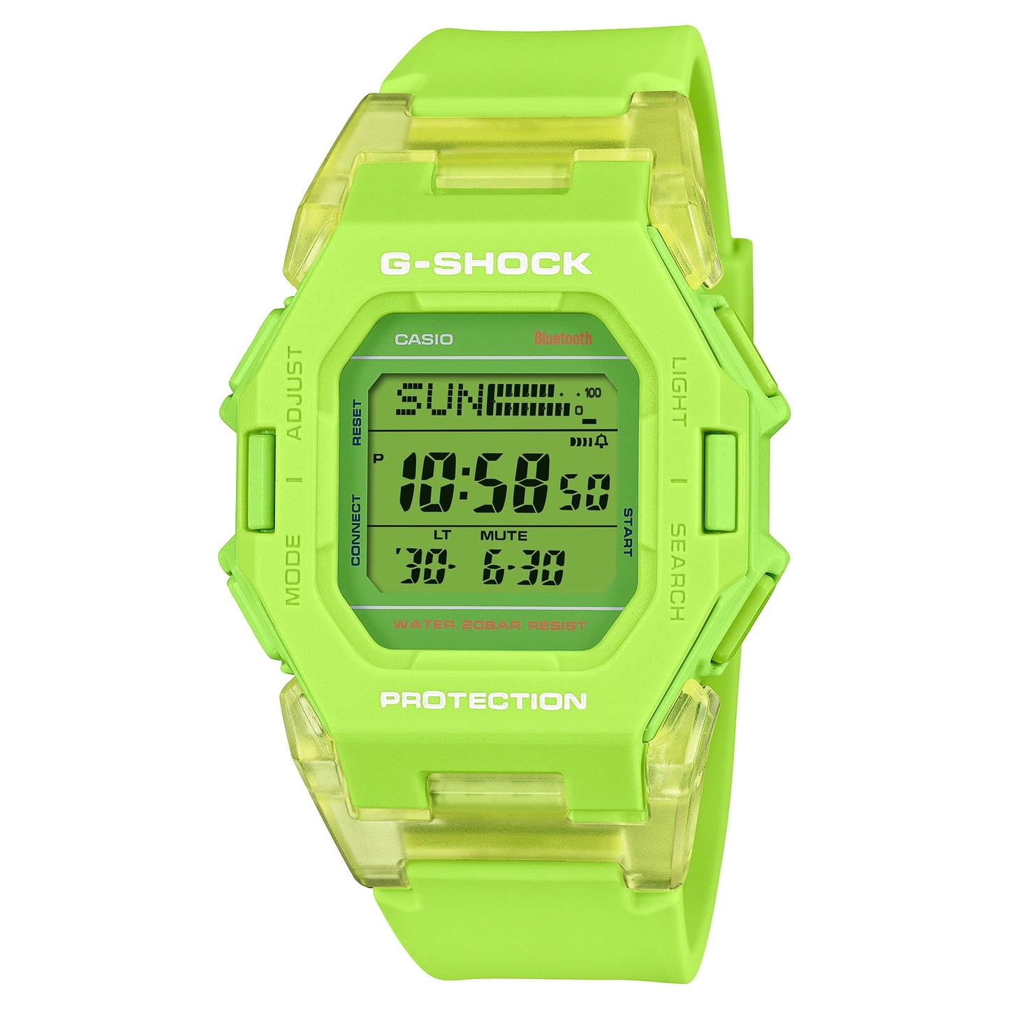 G-Shock Digital para caballero correa de caucho con bluetooth – GD-B500S-3