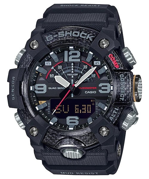 G-Shock Doble Hora para hombre pulsera de resina con bluetooth – GG-B100-1A