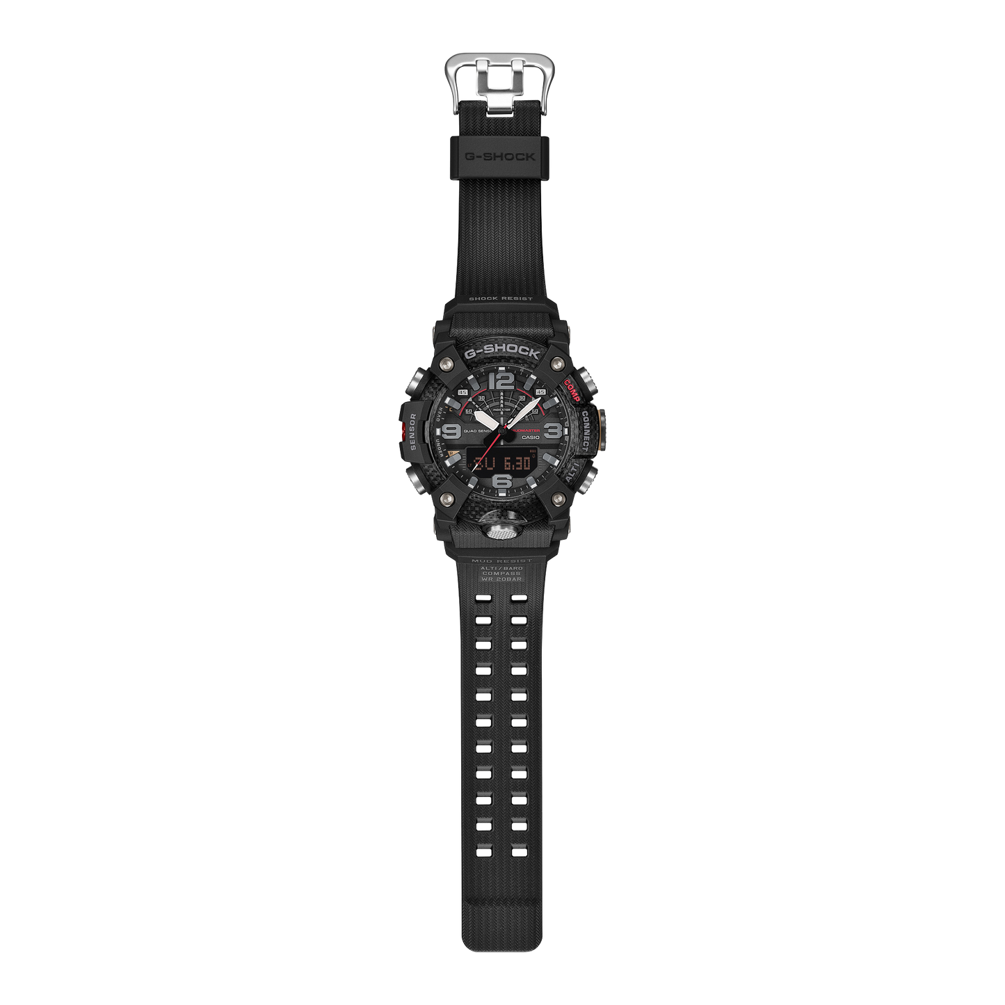 GG-B100X-1A Reloj G-Shock mudmaster Master of G de hombre correa de resina bluetooth