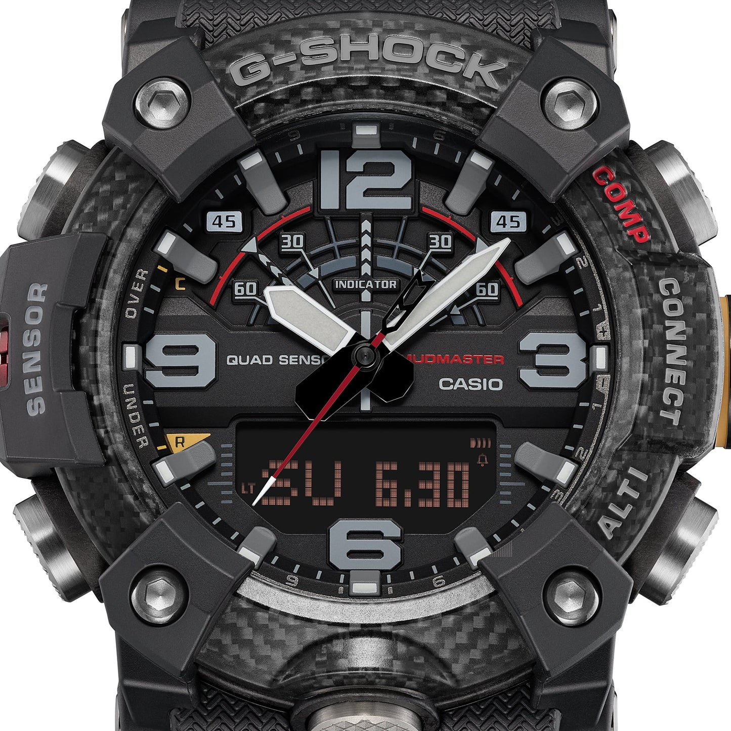 GG-B100X-1A Reloj G-Shock mudmaster Master of G de hombre correa de resina bluetooth
