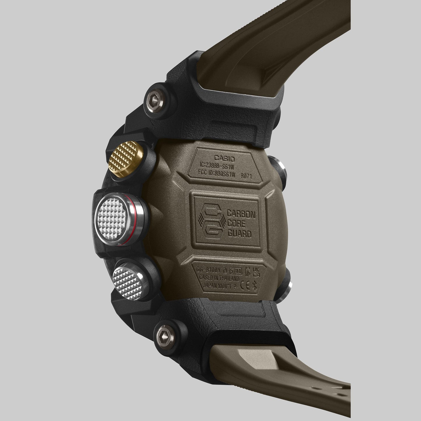 GG-B100X-1A3 Reloj G-Shock mudmaster Master of G de hombre correa de silicona