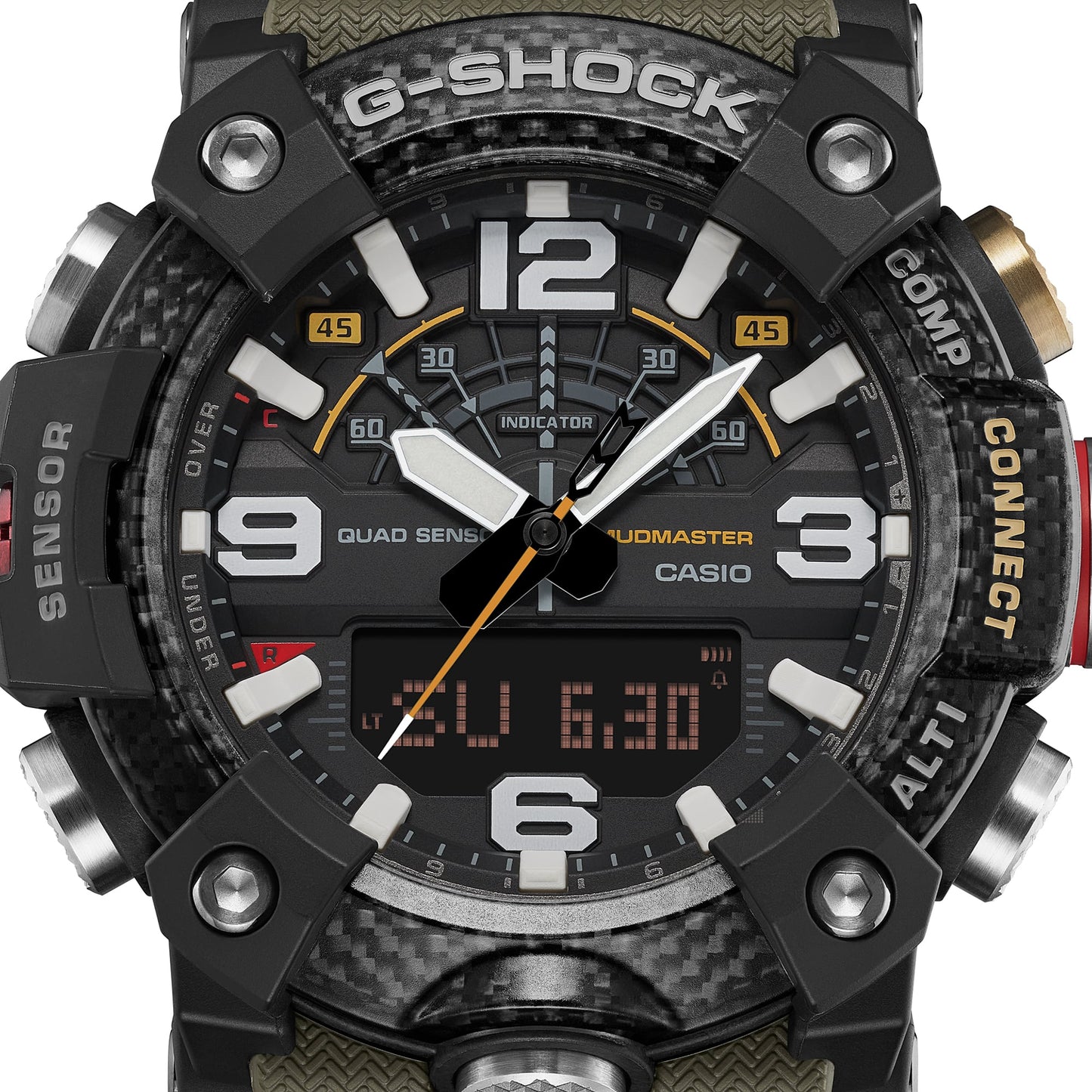 GG-B100X-1A3 Reloj G-Shock mudmaster Master of G de hombre correa de silicona