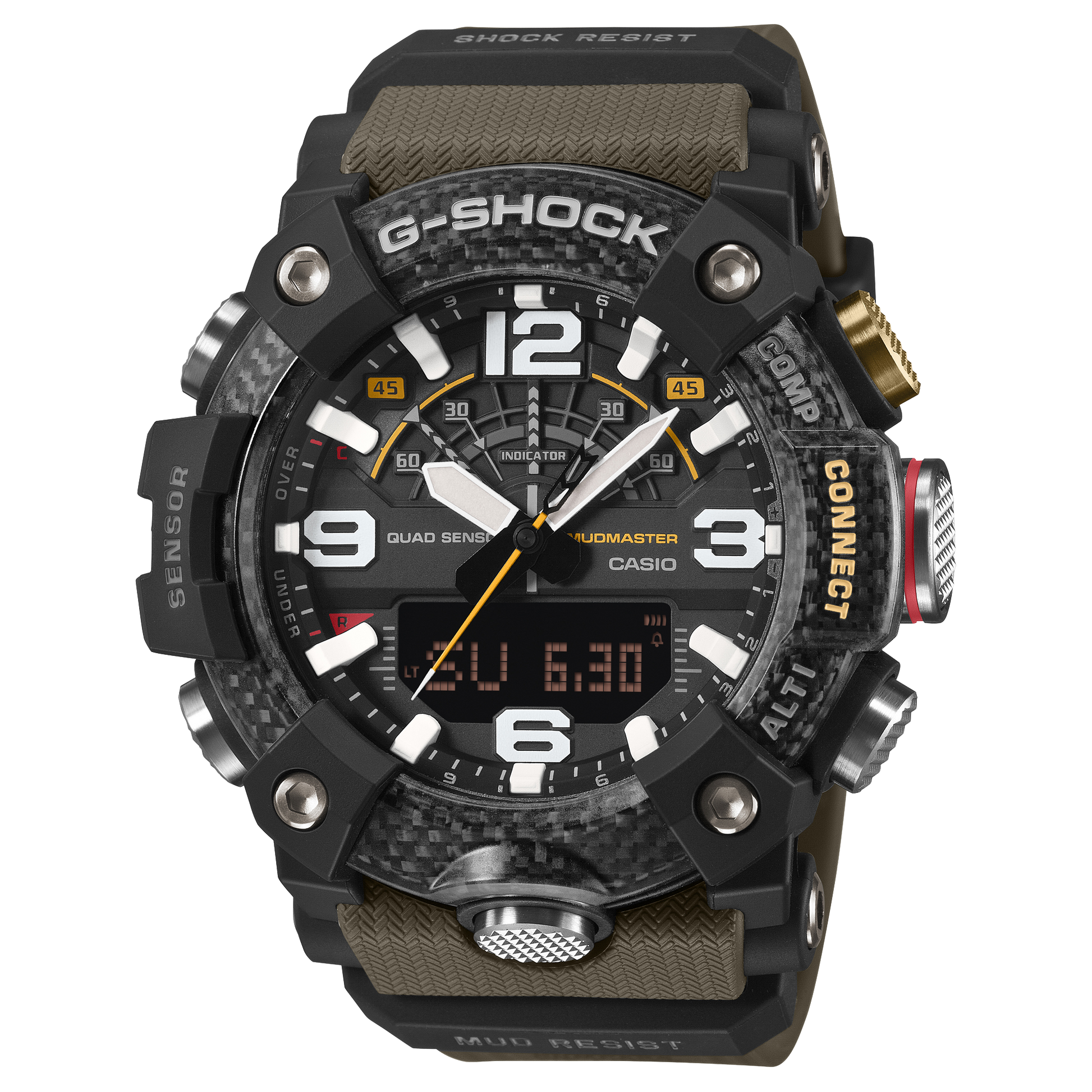GG-B100X-1A3 Reloj G-Shock mudmaster Master of G de hombre correa de silicona