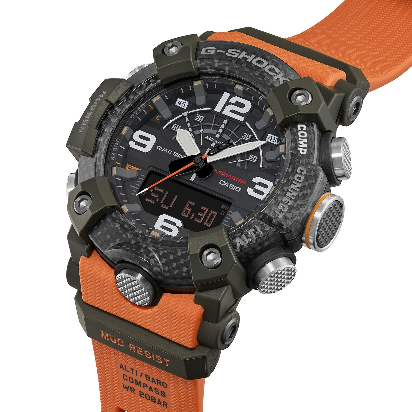 GG-B100X-1A9 Reloj G-Shock Mudmaster master of G de hombre correa de caucho