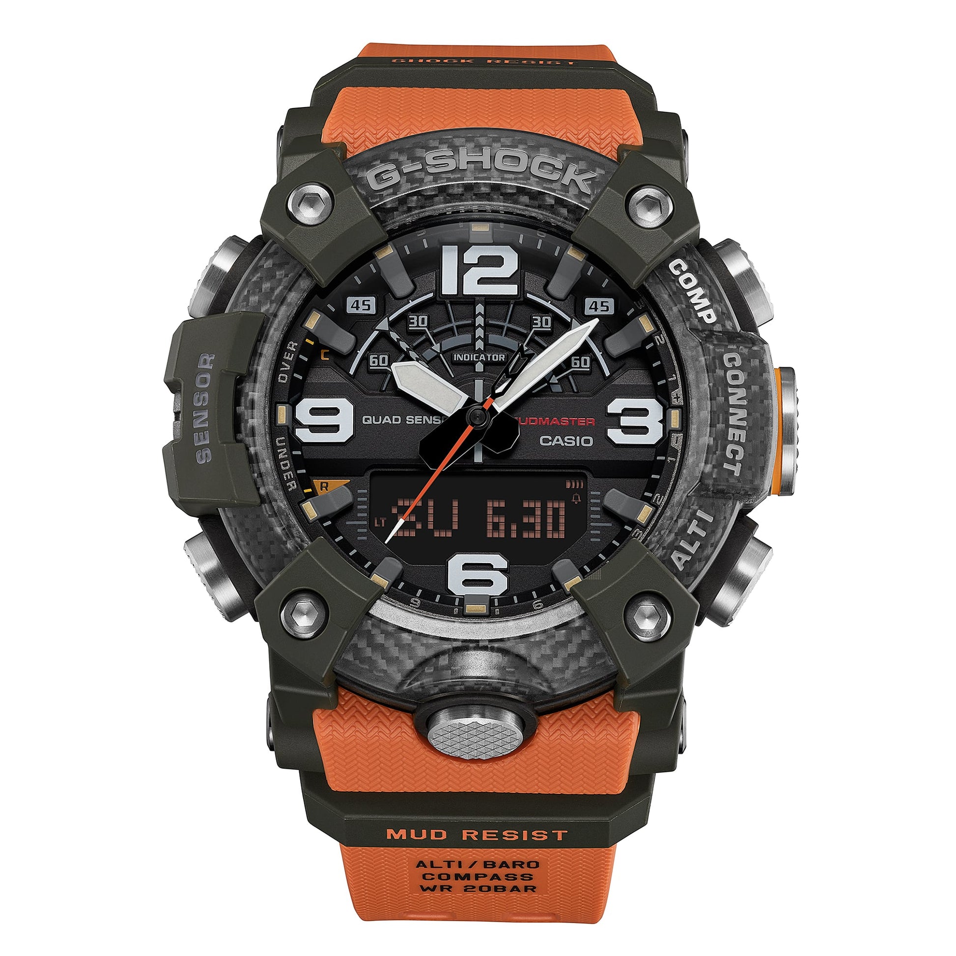 GG-B100X-1A9 Reloj G-Shock Mudmaster master of G de hombre correa de caucho