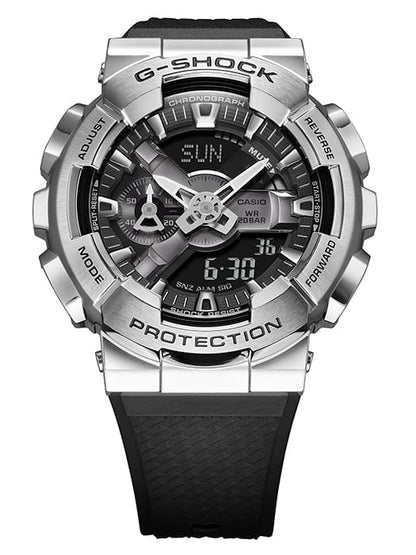 G-Shock para Hombre Correa de Resina Doble Hora – GM-110-1A