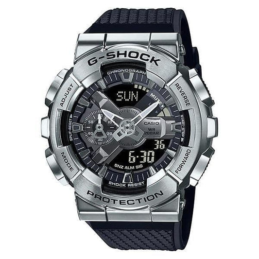 G-Shock para Hombre Correa de Resina Doble Hora – GM-110-1A