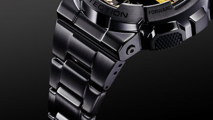 G-Shock de caballero pulsera de metal doble hora 50mm – GM-110BD-1A9