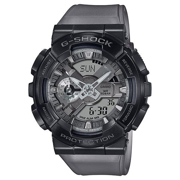 G-Shock para Hombre Correa de Goma Doble Hora – GM-110MF-1A