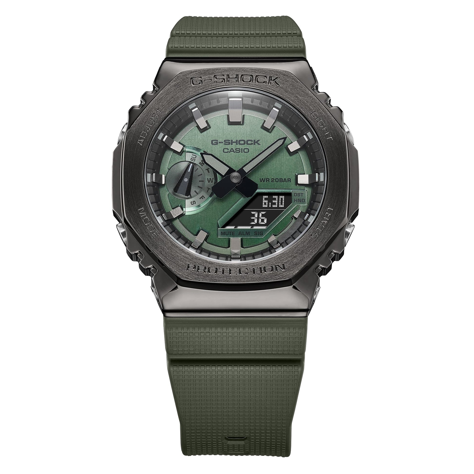 G-Shock de caballero banda de caucho – GM-2100B-3A