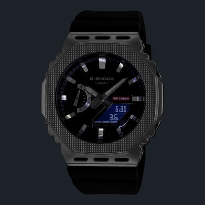 G-Shock de hombre correa de resina doble hora – GM-2100BM-1A