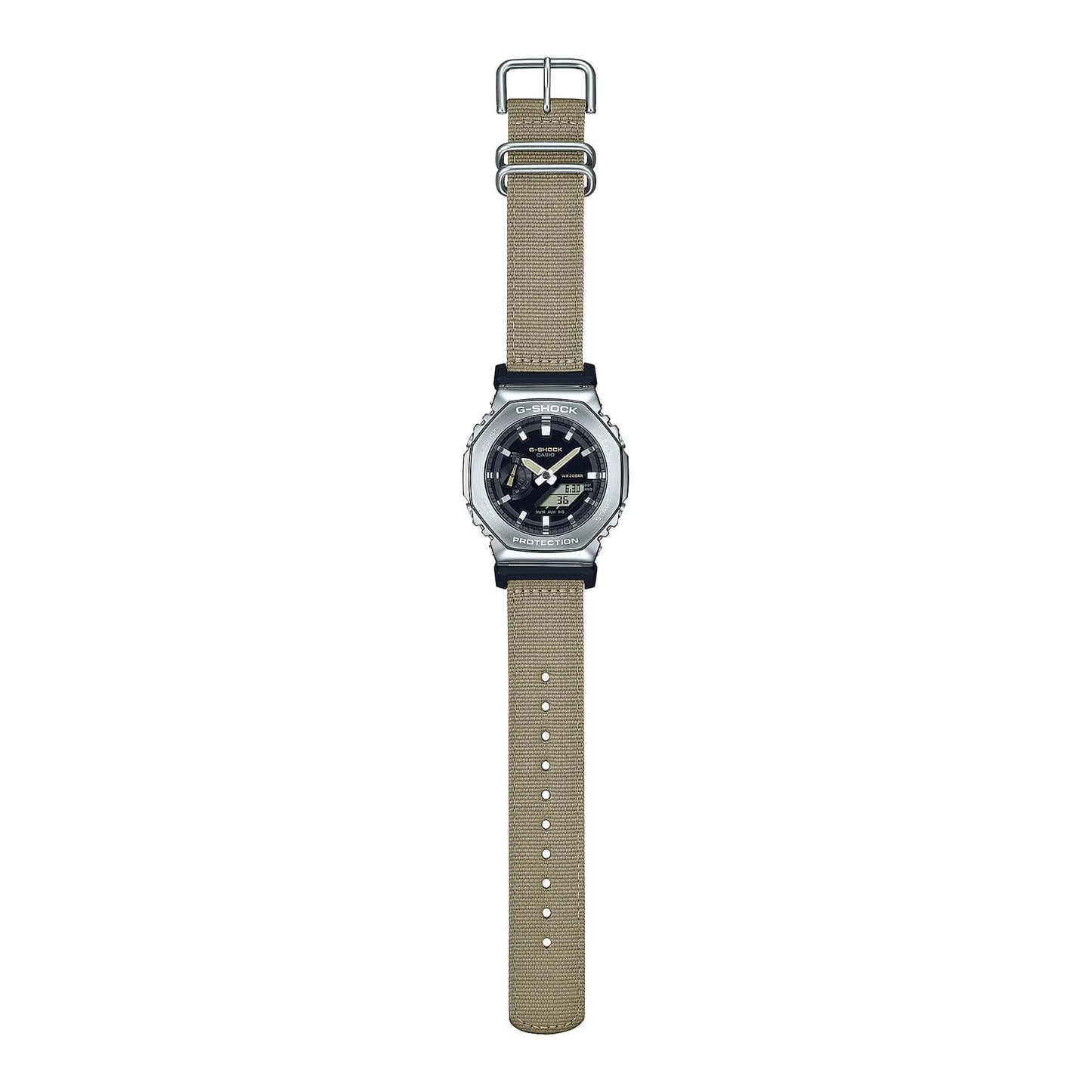 G-Shock G-Steel para Hombre Pulsera de Tela – GM-2100C-5A